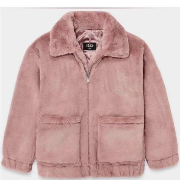 UGG KIANNA FAUX FUR JACKET - Picture 1 of 2